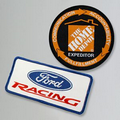 Custom embroidered patch with 90% coverage, twill backing (5")
